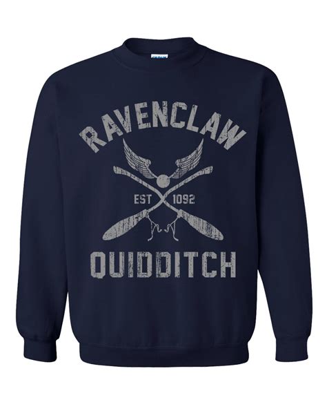 Ravenclaw Shirt Crewneck Sweatshirt Quidditch Shirt Captain