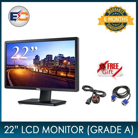 Certified Refurbished Dell P2212hb Black 22 Widescreen Screen 1920 X