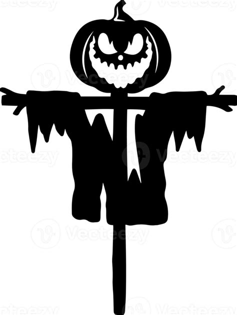 Free Scarecrow Silhouette Halloween 12496474 Png With Transparent