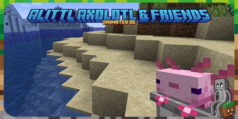 Resource Pack Alittl Axolotl And Friends Animated 3d 116 120