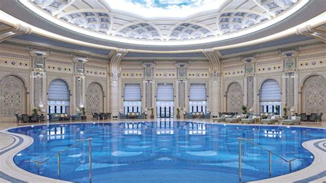 We've got something for everyone in our 25 meter pool. Stately Arabian Architecture At The Ritz-Carlton Riyadh ...
