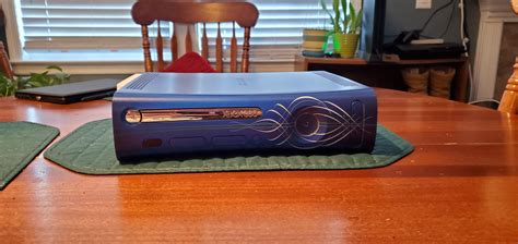 My Custom Painted Xbox 360 And Controller Painted To Match The Hot
