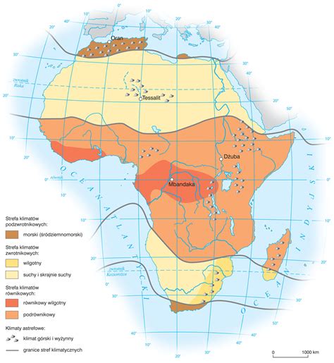 Strefy Klimatyczne Afryki