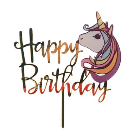 Sixty cake topper cake decoration glitter party decoration custom gold silver birthday decor 60th birthday sixtieth cakepoetry 5 out of 5 stars 452 free printable chevron birthday cupcake topper cakepins com. Happy Birthday Acrylic Unicorn Cake Topper