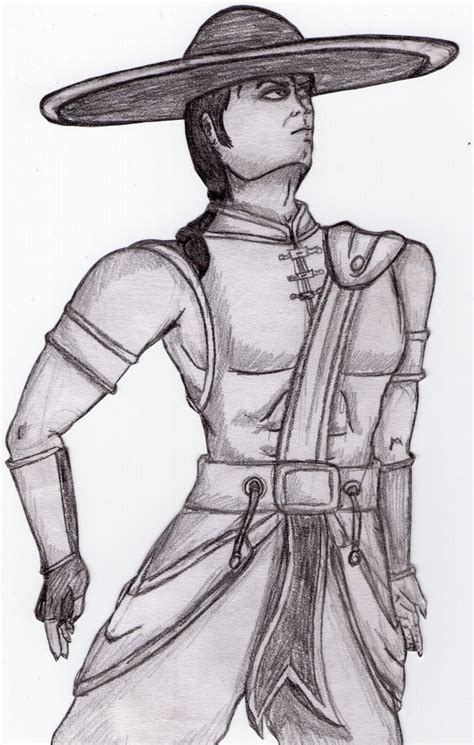 My First Draw Of Kung Lao Mka By Princess Flopy 13 On Deviantart