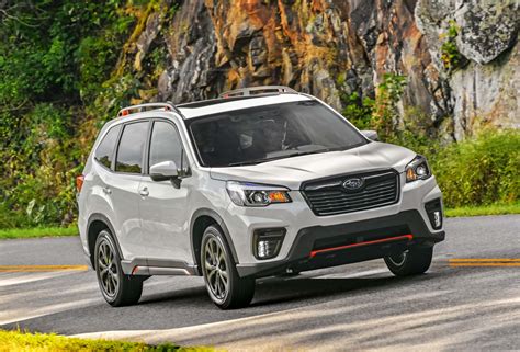 Base, premium, sport, limited, and touring. 2019 Subaru Forester Sport driven, Ford's self-driving ...