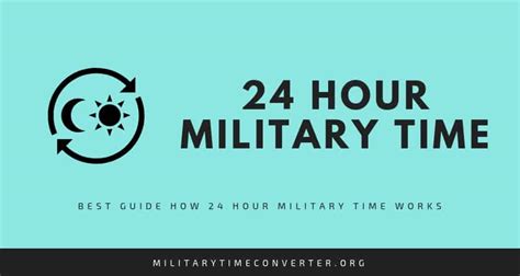 To read military time, you must express the time using 00 to 23 hours, which represent the number of full hours that have passed since midnight. What is 24 Hour Clock (Military Time): Easy Explanation of ...