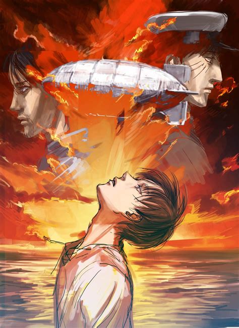 Eren Yeager Grisha Yeager And Eren Kruger Shingeki No Kyojin Drawn