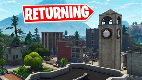 🔴live Tilted Towers Returning In Fortnite Chapter 3 Right Now New