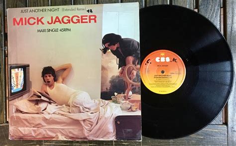 1985 Mick Jagger Just Another Night Remix Vinyl Etsy