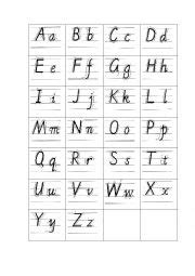 Enter the text you want to be on the page in the large box below, and it will be rendered using traditional print lettering. English worksheets: Handwriting 26 Letters