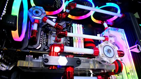 5700 Ultimate Custom Water Cooled Gaming Pc Build Crazy