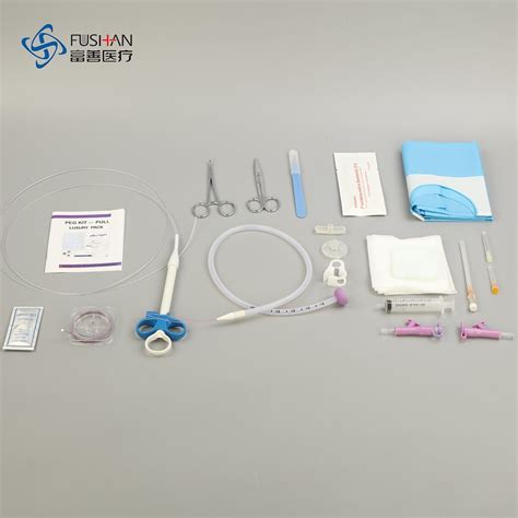 Fushan Medical Disposable Hospital Silicone Gastrostomy Feeding Tube