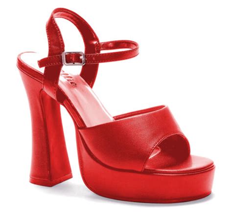 Red Platform 5 Pumps Shoe Open Toe Heels Womens Sexy Patent Leather Ebay