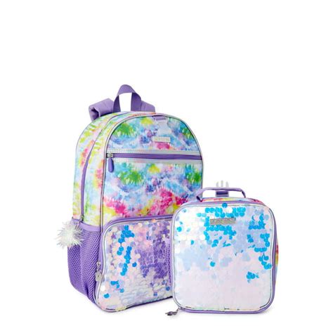 Limited Too Limited Too Kids Girls Purple Tie Dye Backpack With
