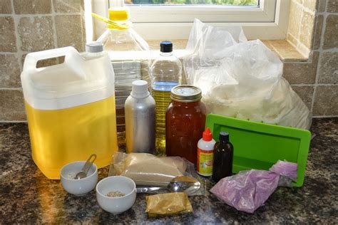 I suggest starting small, with maybe 2 pounds (32 oz) of soap. Part 1: Natural Soapmaking for Beginners - Ingredients ...