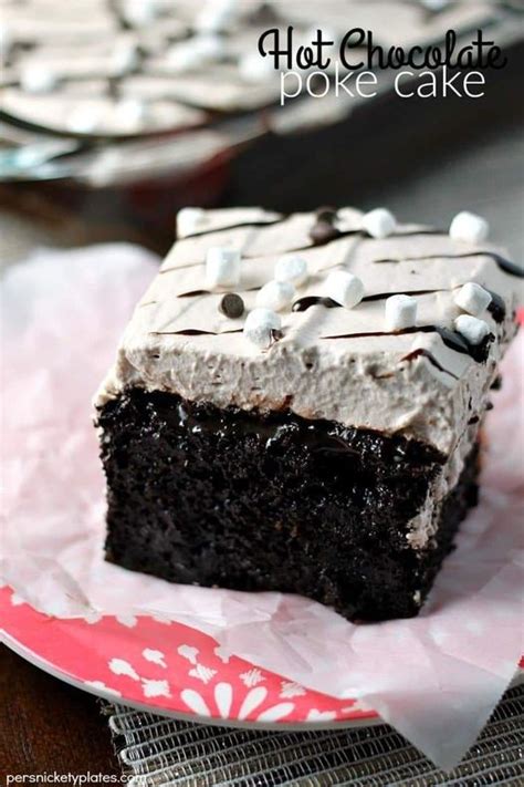 Marshmallow Chocolate Poke Cake Home Recipes