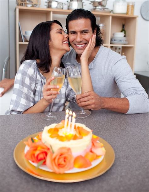 Couple Celebrating Their New House Stock Image Image Of Hold Mortgage 9508487