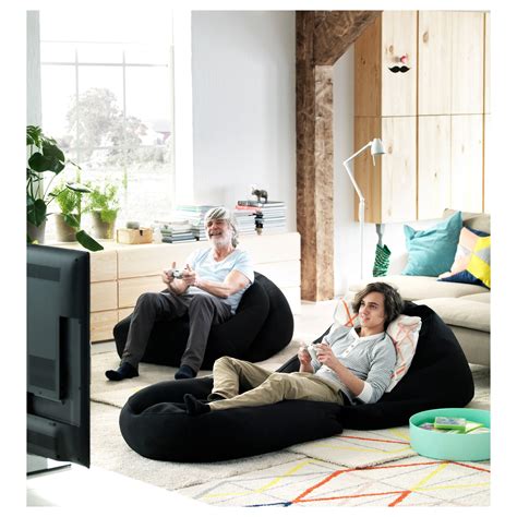 A bean bag chair is commonly filled with polystyrene beads. ikea uitzak - Google keresés | fotel | Ikea, Bean bag ...