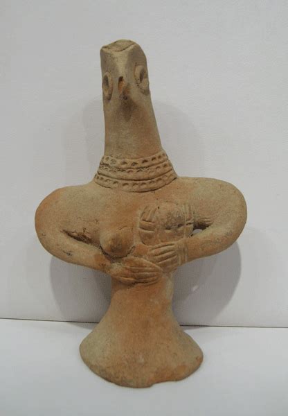 Indus Valley Terracotta Figurine Of A Fertility Goddess Of For