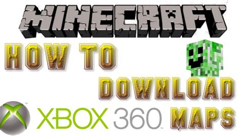 How To Download Minecraft Xbox 360 Maps Tutorial Youtube