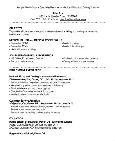 Medical resume template download these newest free formatted sample templates below these are great and work quickly with any type of cover letter design and more. FREE 9+ Sample Medical Resume Templates in MS Word | PDF