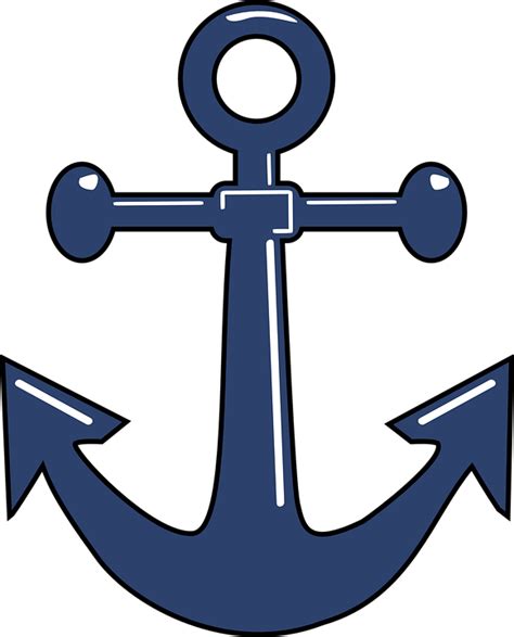 Anchor Ship Sea · Free Vector Graphic On Pixabay
