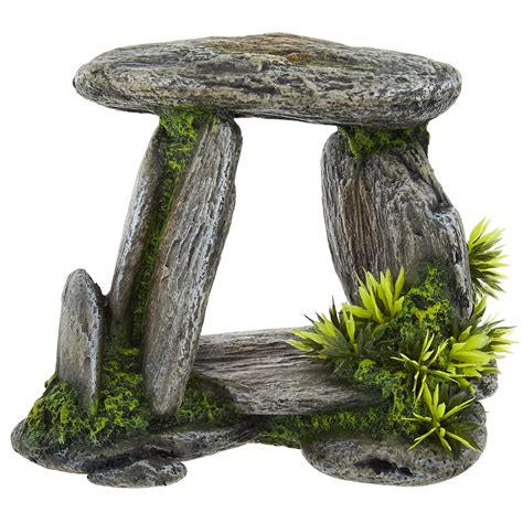 Top Fin® Rock Formation With Plants Aquarium Ornament In 2021 Planted