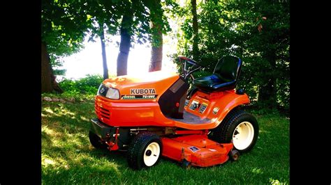 Kubota Tg1860 Diesel Lawn Garden Tractor Youtube
