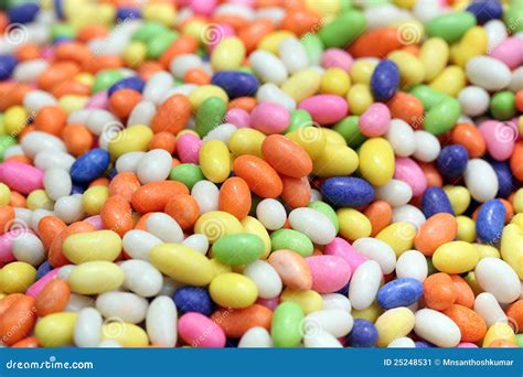 Colorful Sweet Candiesconfections In Many Colors Stock Image Image