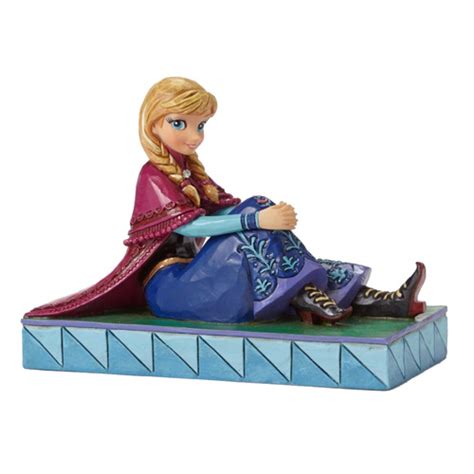 Disney Traditions Frozen Anna Personality Pose Statue Enesco Frozen Statues At