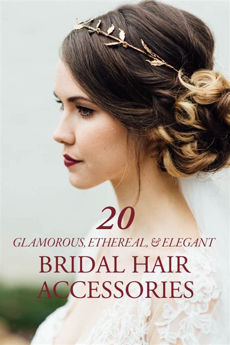 20 Glamorous Ethereal And Elegant Bridal Hair