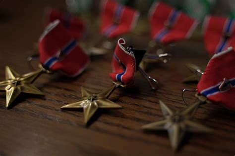 Bronze Stars With “v” Device For Valor Stand Ready Nara And Dvids