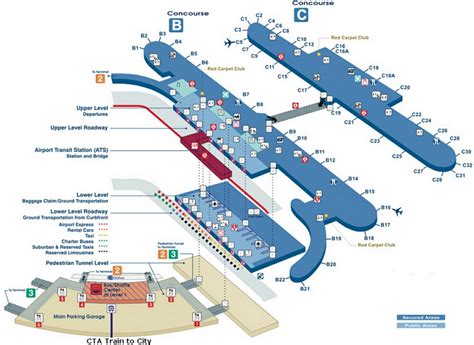 Newark Airport Terminal A Map World Map