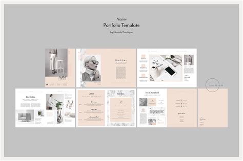Editorial Portfolio Psd • Noémi Portfolio Templates Portfolio Graphic Design Branding