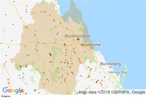 Distribution Map Brigalow Fitzroy Basin Association