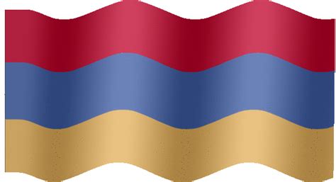 Armenian flag that is also known as armenian tricolour has three horizontal bands. Animated Armenia flag | Country flag of | abFlags.com gif ...