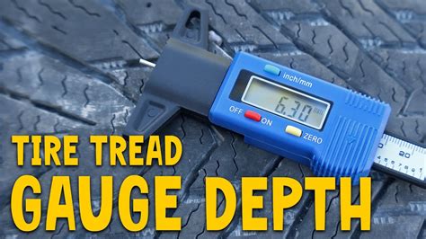 Digital Tire Depth Gauge Tire Tread Check How To Measure Tire Tread