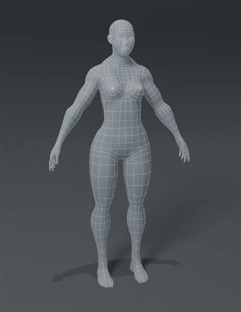 Artstation Zbrush 3d Model Of Female Body Painting Images