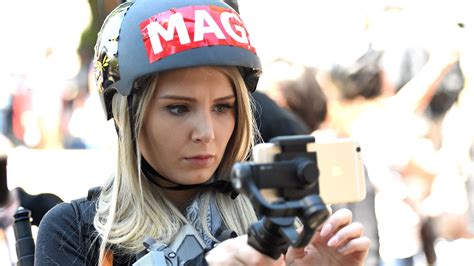 Far Right Youtuber Lauren Southern Banned From The Uk Speaks At