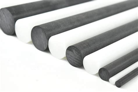 Buyplastic Black Delrinacetal Copolymer Rod 1 12