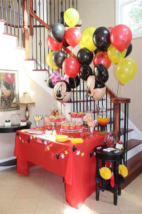 Please follow us on social media Mickey minnie gender reveal party (With images) | Disney ...