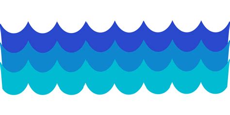 300 多张免费的“蓝色波浪”和“波浪”插图 Pixabay