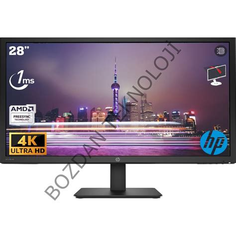 Hp V28 28 60hz 1ms Hdmidisplay 4k Ultra Hd Freesync Led Monitör