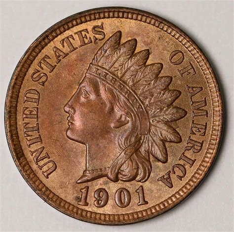 How Much Is A 1901 Indian Head Penny Worth Price Chart