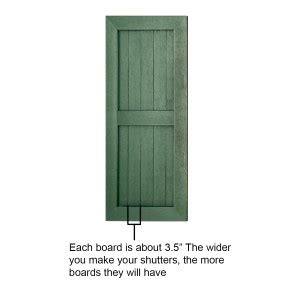 Modern exterior shutters are versatile and cool. Country Style Vinyl Shutters By Perfect Shutters ...