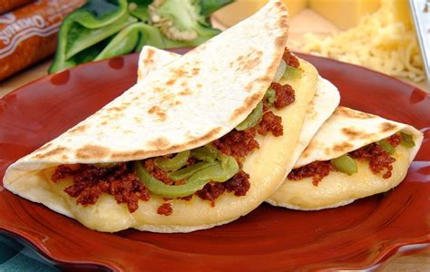 Quesadillas Con Chorizo Y Rajas Vandv Supremo Foods Inc