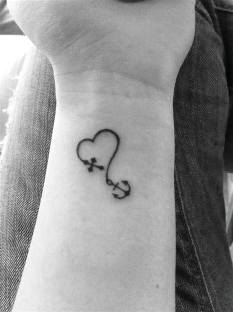 57 Cute Anchor Heart Tattoos