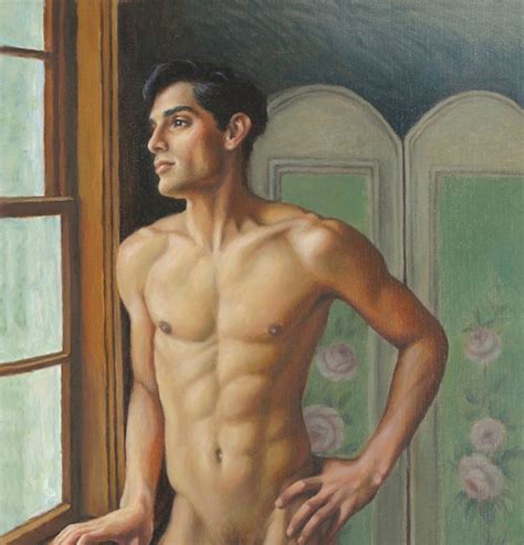 Hombre desnudo archivo de arte impresión de pintura al óleo Etsy