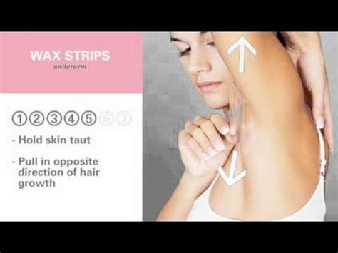 Underarm hair removal is a routine for most women. How to use Parissa Wax Strips to wax my underarm - YouTube